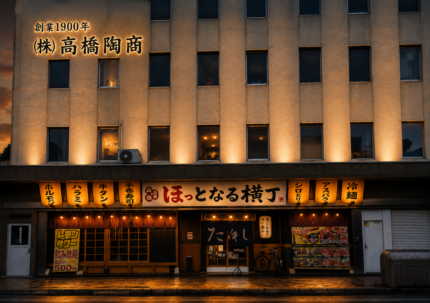株式会社高橋陶商 社屋(山形市香澄町)